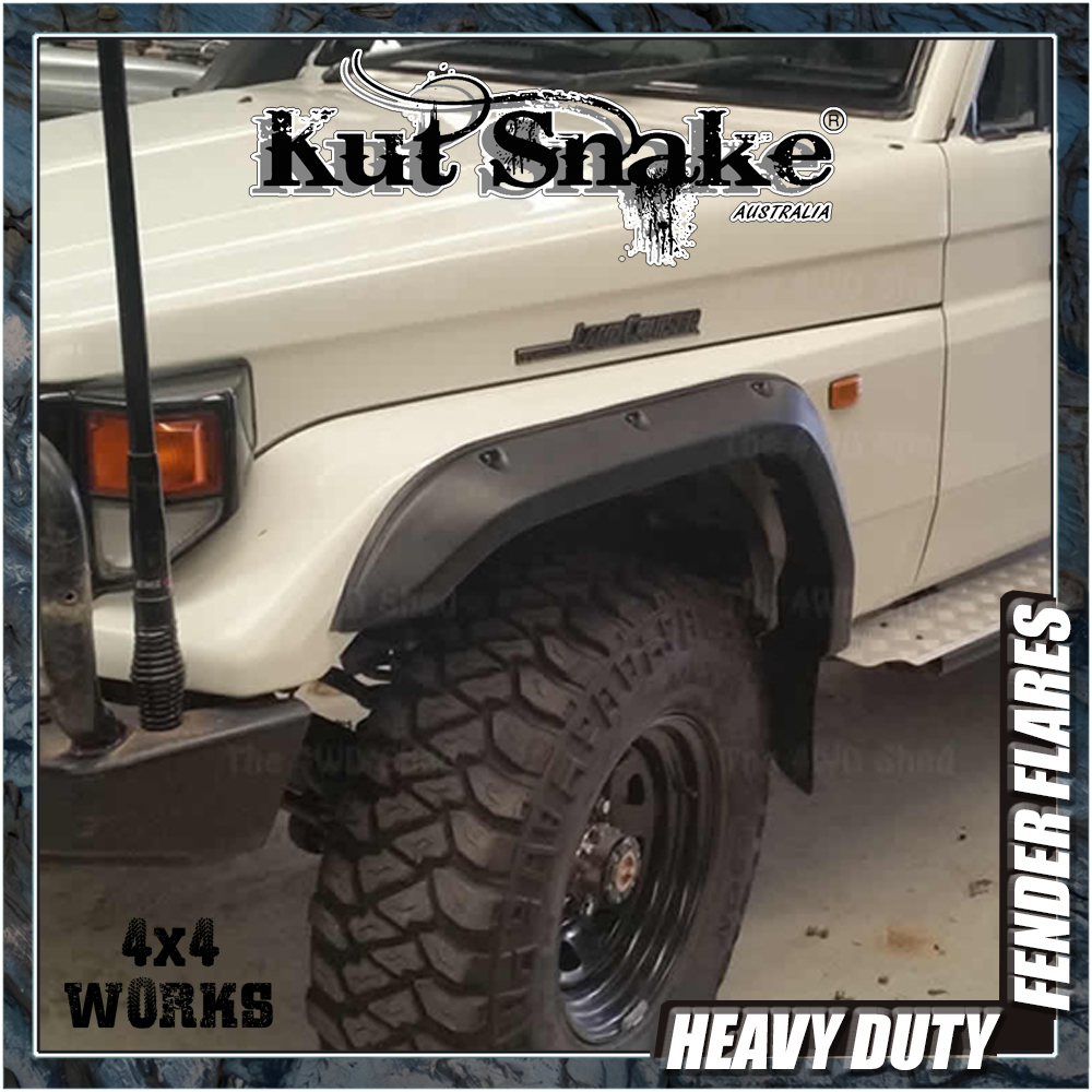 Kut Snake Flares For Toyota Landcruiser 73 74 75 77 78 79 Series-Up To ...