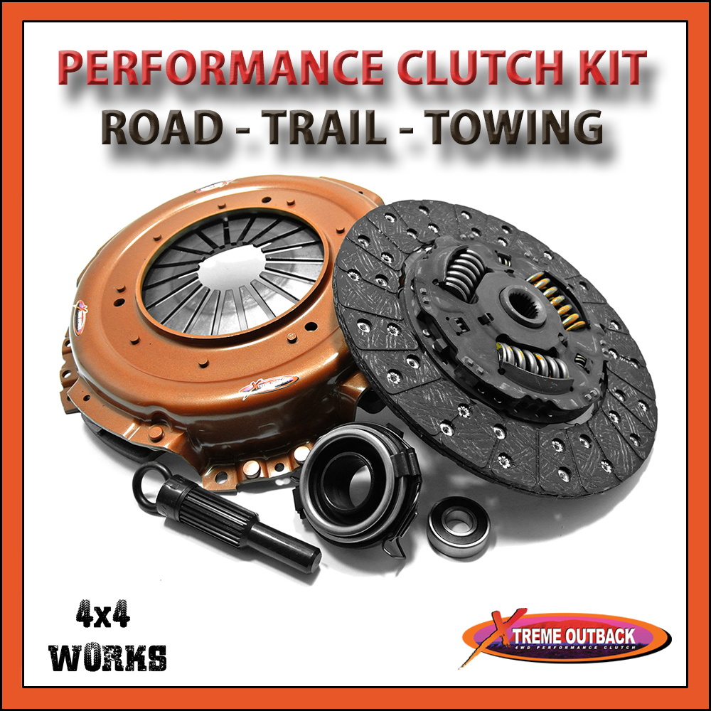 Xtreme Outback Isuzu D Max Series 2 Heavy Duty Organic Clutch Kit