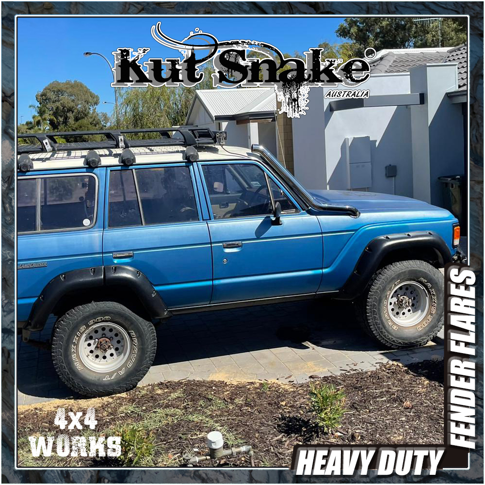Kut Snake Wheel Arches Toyota Land Cruiser 60 Series 1980-90 Wide 95mm