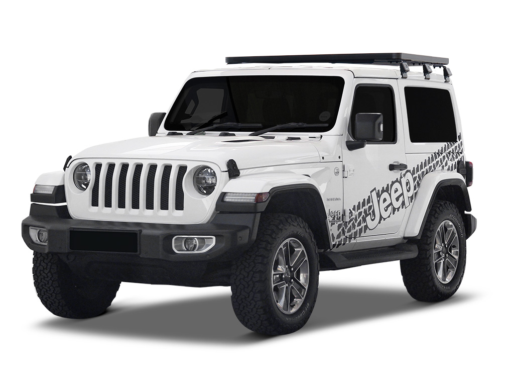 Front Runner Jeep Wrangler JL 2 Door 2018 Current Slimline II 1 2 Roof Rack Kit Tall 4x4 Works